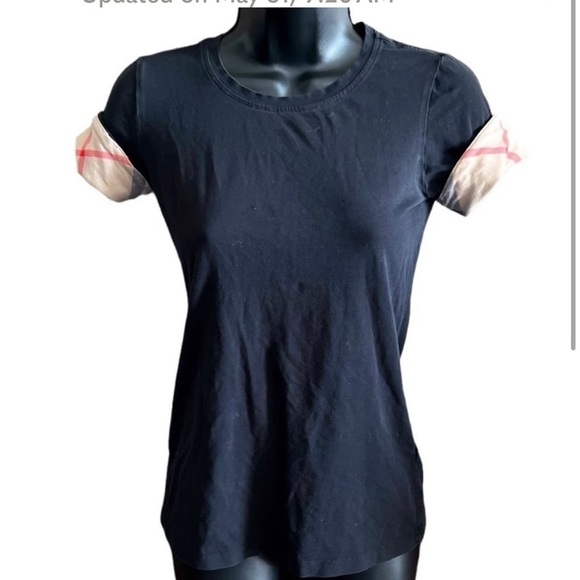 Burberry Tops - Authentic Burberry Cuff Tee